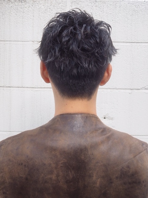 MEN`S ショート クール系パーマスタイル